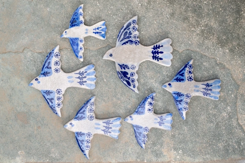Blue Pottery