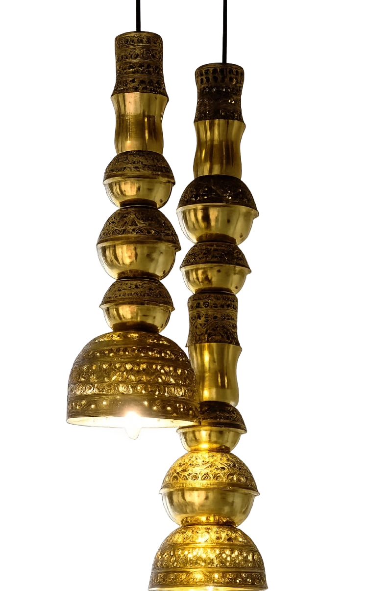 Golden craft lamps